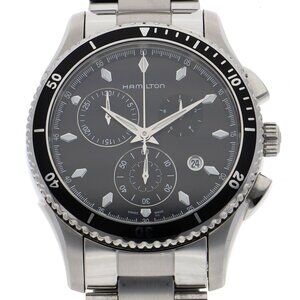 WATCH HAMILTON H375120 Jazz master black SS QZ